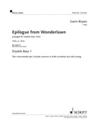 Epilogue from Wonderlawn - Double Bass 1