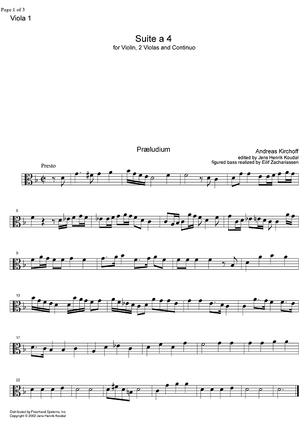 Suite a 4 - Viola 1