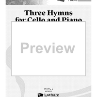 Three Hymns for Cello and Piano