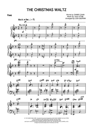 The Christmas Waltz - Piano