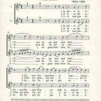 5 Weihnachtslieder - Choral Score