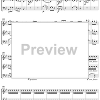 String Trio in B-Flat Major, Op. 1, No. 5 - Score