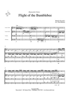 Flight of the Bumblebee - Score