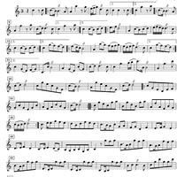Diversi Bizzarrie Sopra la Vecchia - Violin
