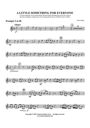 A Little Something for Everyone - Trumpet 2 in Bb
