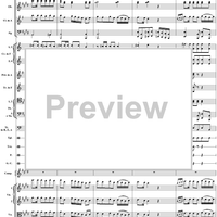Swan Lake, No. 9: Dance with cups - Polonaise - Score