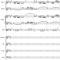 Cantata No. 17: "Wer Dank opfert, der preiset mich" - Full Score