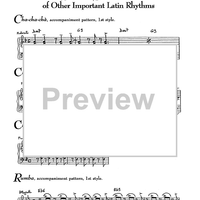 The 'Clave', 'Tumbao', 'Piano Montuno' and other Latin rhythms