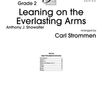 Leaning on the Everlasting Arms - Score