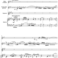 "Ich bin herrlich, ich bin schön", Aria, No. 4 from Cantata No. 49: "Ich geh' und suche mit Verlangen" - Piano Score