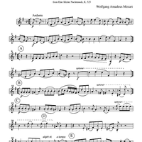 Romanza - from Eine Kleine Nachtmusik, K. 525 - Part 3 Horn or English Horn in F