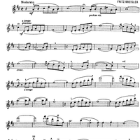 Frasquita Serenade - Violin