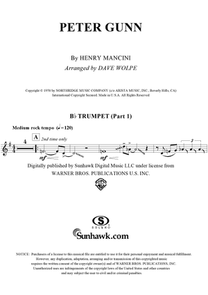 Peter Gunn - Trumpet