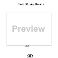 Gloria - No. 2 from Missa Brevis