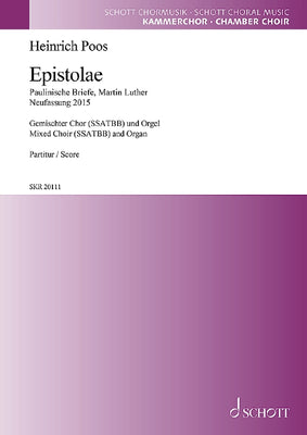 Epistolae - Choral Score
