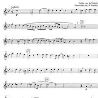 O Magnum Mysterium - B-flat Soprano Saxophone