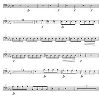 Der Hölle Rache kocht in Meinen Herzen from Die Zauberflöte KV620 - Bass Trombone