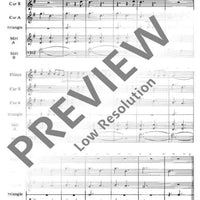 Variations sur trois vieilles chansons d'Alsace - Score