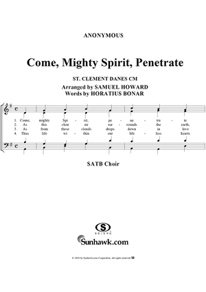Come, Mighty Spirit, Penetrate