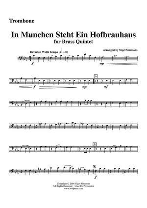 In München Steht Ein Hofbrauhaus - Trombone