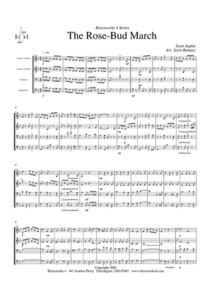 The Rose-Bud March - Score