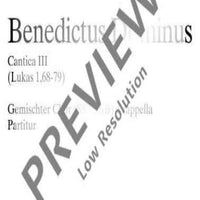 Benedictus Dominus - Score