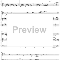 Violin Sonata in E Minor, K60 - Piano Score