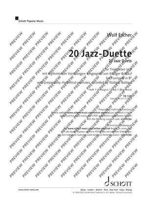 20 Jazz-Duets - Performing Score