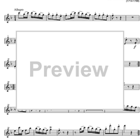 Sonata No. 3 Eb Major - Clarinet