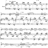 Fantaisie in A Major, Op. 124 - Harp Score