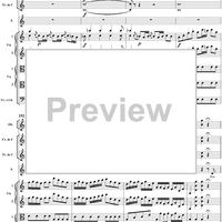 "Fra cento affanni", aria, K73c (K88) - Full Score