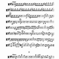 Concerto E Major - Viola