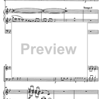 Praeludium I Op.46a - Score