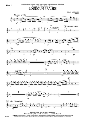 Loudoun Praises - Flute 2
