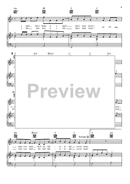Supermarket Flowers" Sheet Music by Ed Sheeran for Piano/Vocal/Chords