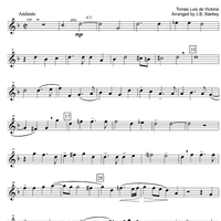 O Magnum Mysterium - E-flat Alto Saxophone 2