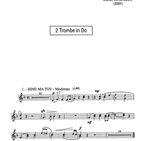 Maghen David - Trumpet 1 in C/Trumpet 2 in C