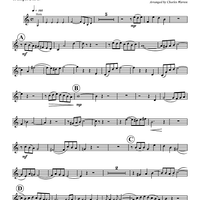 Fugue 5, BWV 537  (originally in C min) - Trumpet 2 in Bb