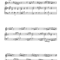 Sonata No. 8 a minor - Score
