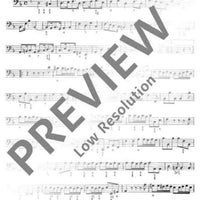 Suite D minor - Score and Parts
