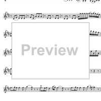 Divertimento No.17 D Major KV334 - Violin 1