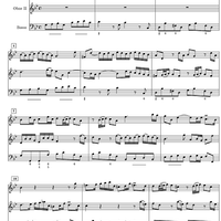 Trio Sonata g minor - Score