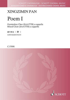 Poem I - Choral Score
