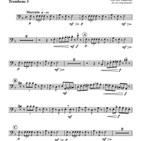 Suite from ''The Nutcracker''. Marche - Trombone 3