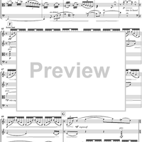 String Quartet in F Major, Movement 3 - Score