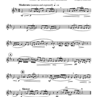 Three Chansons - Trumpet 2 in Bb