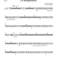 La Bergamasca - Choir 2, Trombone 4