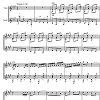 Banjo and Fiddle - Score