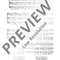 Volkslieder - Choral Score