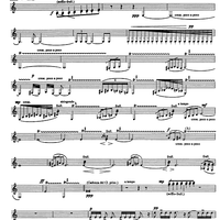 Dissolvenze incrociate - B-flat Bass Clarinet 1
